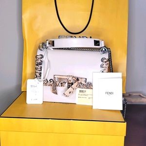 Fendi Kan I Vit.Liberty Medium Bag